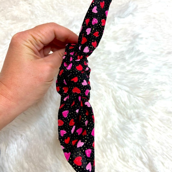 HANDMADE Heart Bow Tie Headband - Picture 6 of 14